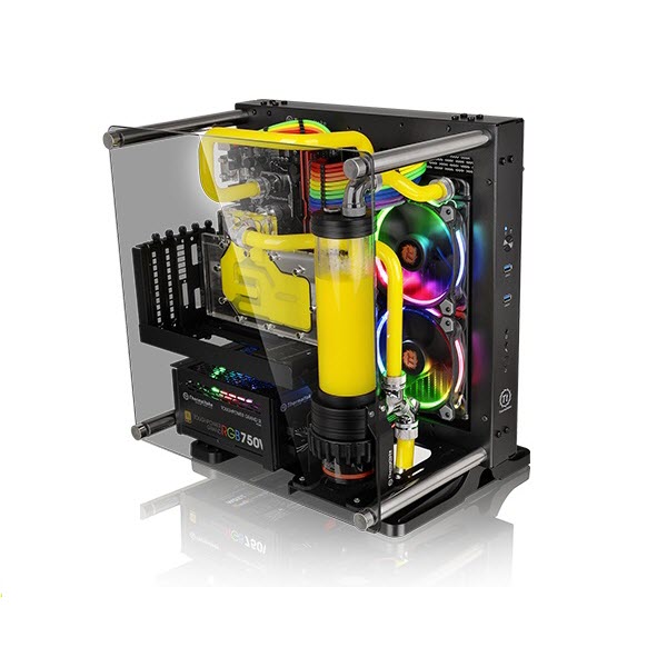 Case Thermaltake Core P1 Tempered Glass Mini ITX CA-1H9-00T1WN-00 - Hàng chính hãng