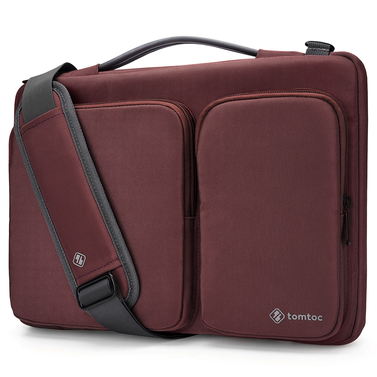 Túi đeo Tomtoc USA Versatile 360 Shoulder Bags cho Macbook Pro 15 - Màu đỏ, Hàng chính hãng