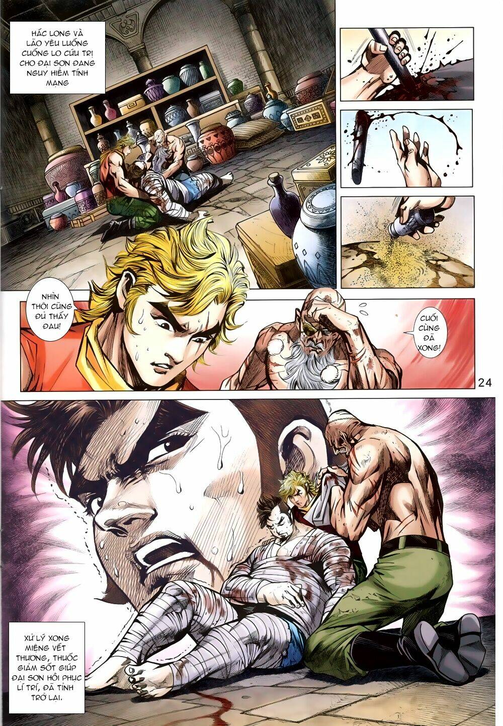 tân tác long hổ môn chapter 820 23