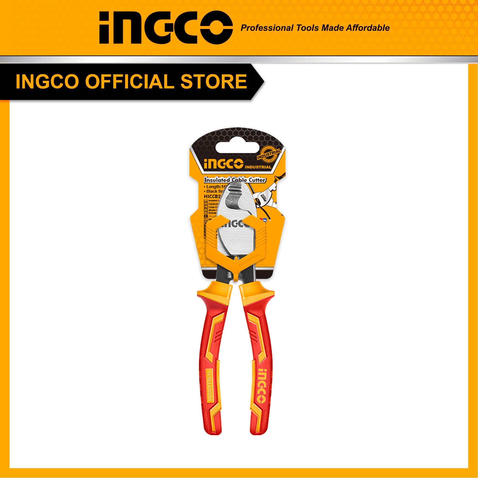 Kìm răng cách điện INGCO HICP28168 - 6&quot;/160mm | HICP28188 - 7&quot;/180mm - Tay cầm cách điện lên đến 1000V