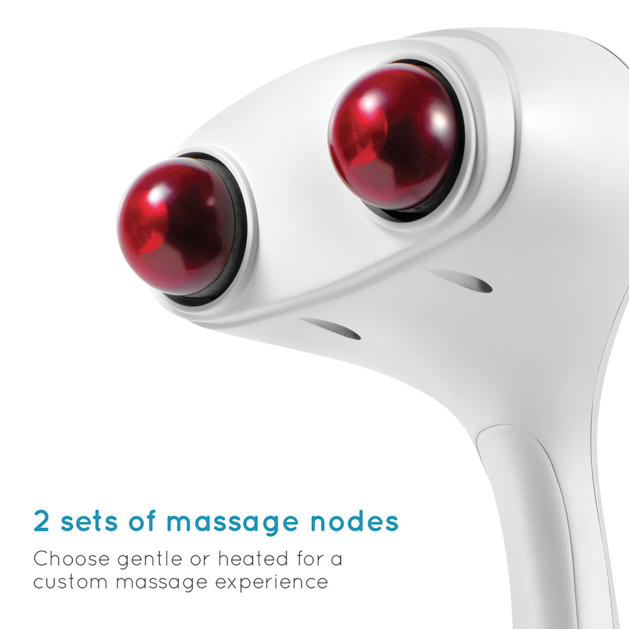 Máy massage cầm tay 2 đầu kèm nhiệt Homedics PA-MHA Hàng Chính Hãng