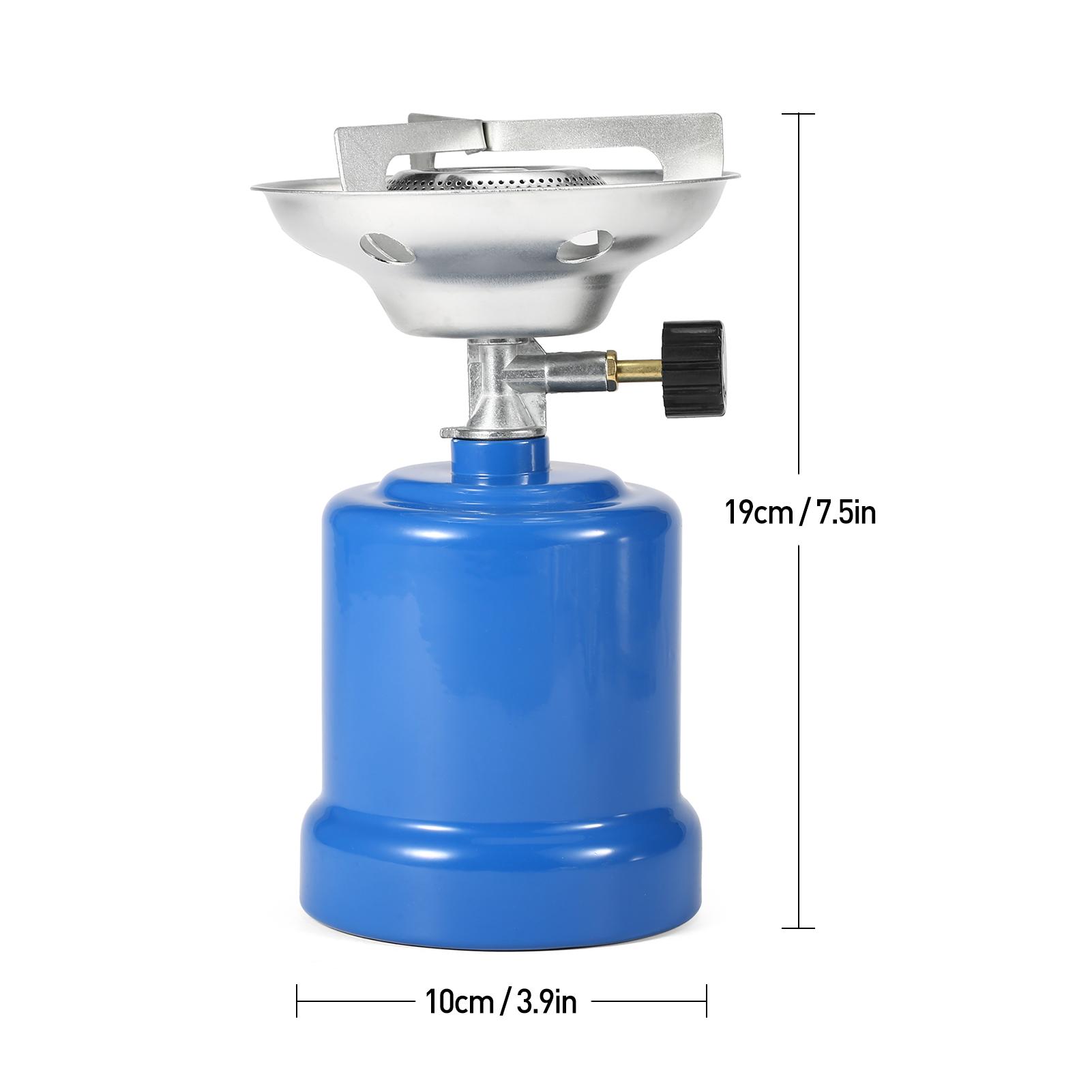 Bếp cắm trại di động với giá đỡ 3 chân bằng thép không gỉ, chắc chắn và bền