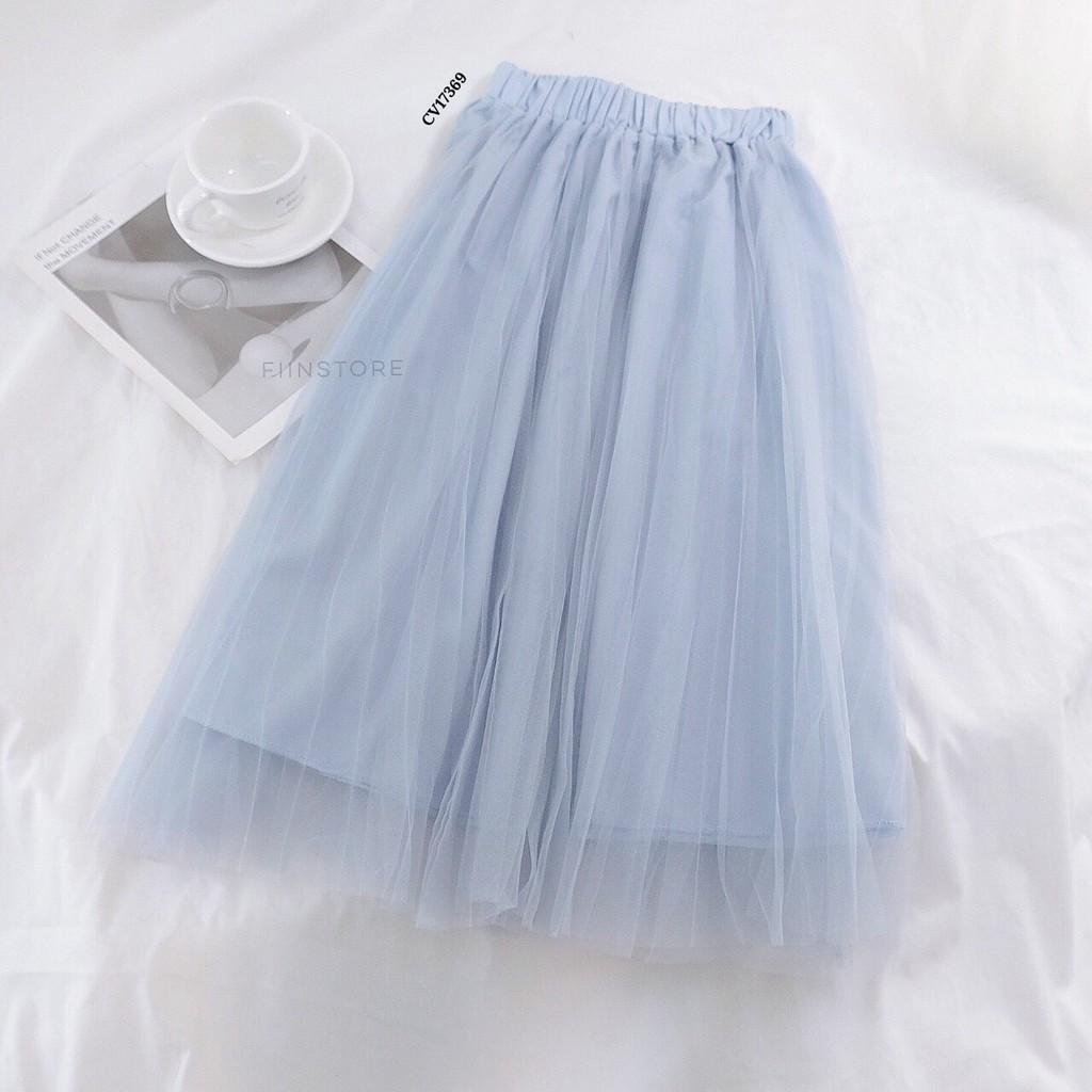 Chân váy công chúa lưới TUTU nhiều màu Ulzzang - Made by Fiin