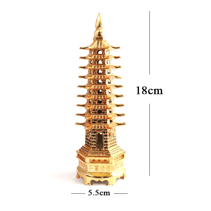 Tháp văn xương phong thuỷ size 18cm