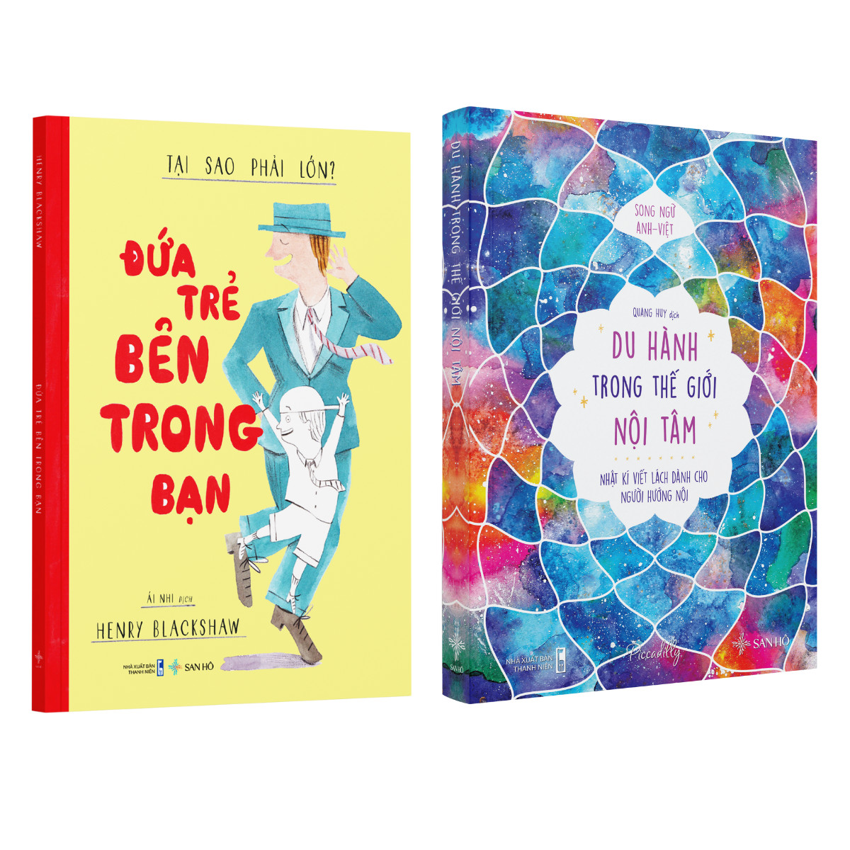 COMBO PHÁT TRIỂN CẢM XÚC CHO BÉ – Sách Đứa Trẻ Bên Trong Bạn, Du Hành Trong Thế Giới Nội Tâm – San Hô Books