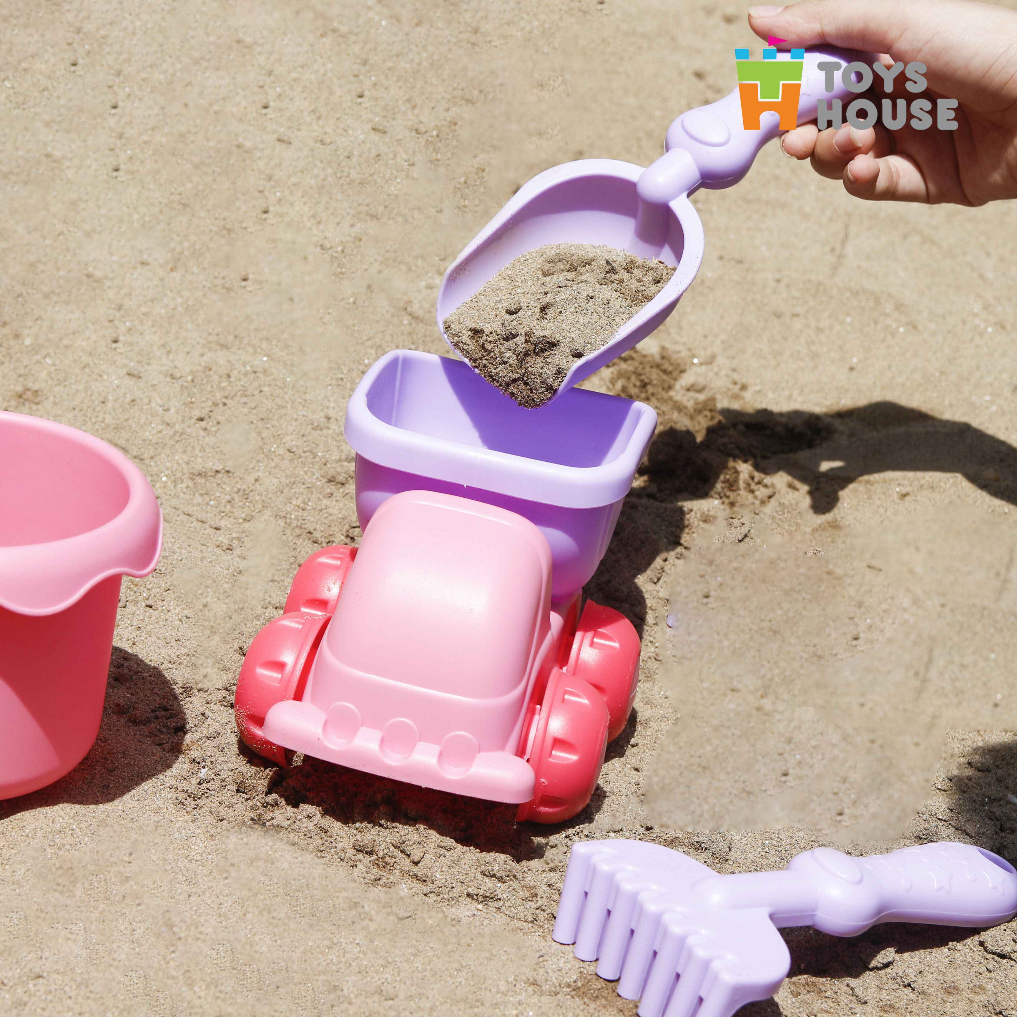 Đồ chơi xúc cát, đi biển - vận động ngoài trời cho bé - Toys House 035