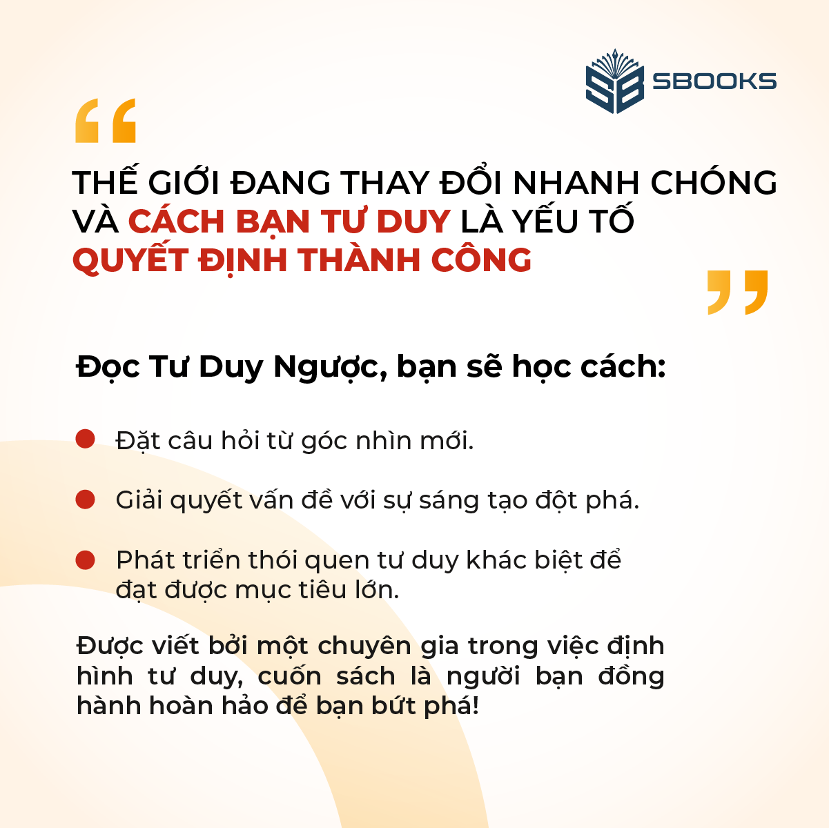 Sách TƯ DUY NGƯỢC - Nguyễn Anh Dũng