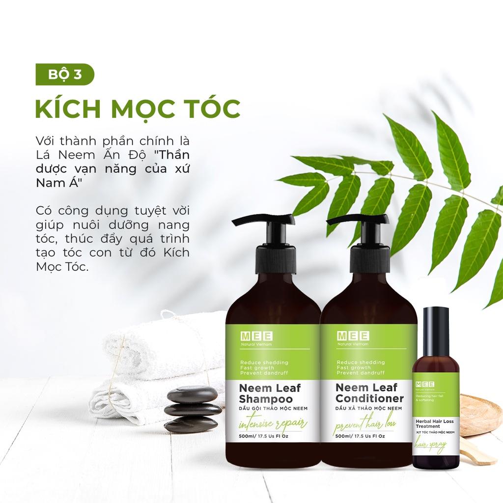 Xịt Mọc Tóc Thảo Mộc Mee Natural - Ngăn Rụng Tóc, Kích Thích Mọc Tóc Herbal Hair Loss Treatment 50ml