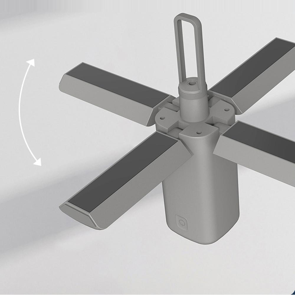 Outdoor Camping Light Portable Campsite Lantern Foldable Flashlight Power Bank Waterproof with 4 Lights Modes