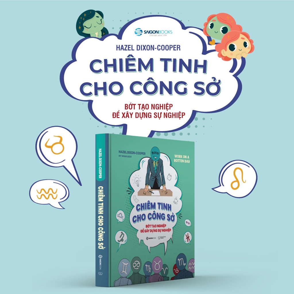 Sách - Chiêm tinh cho công sở (Work On A Rotten Day) - Tác giả Hazel Dixon-Cooper SGB