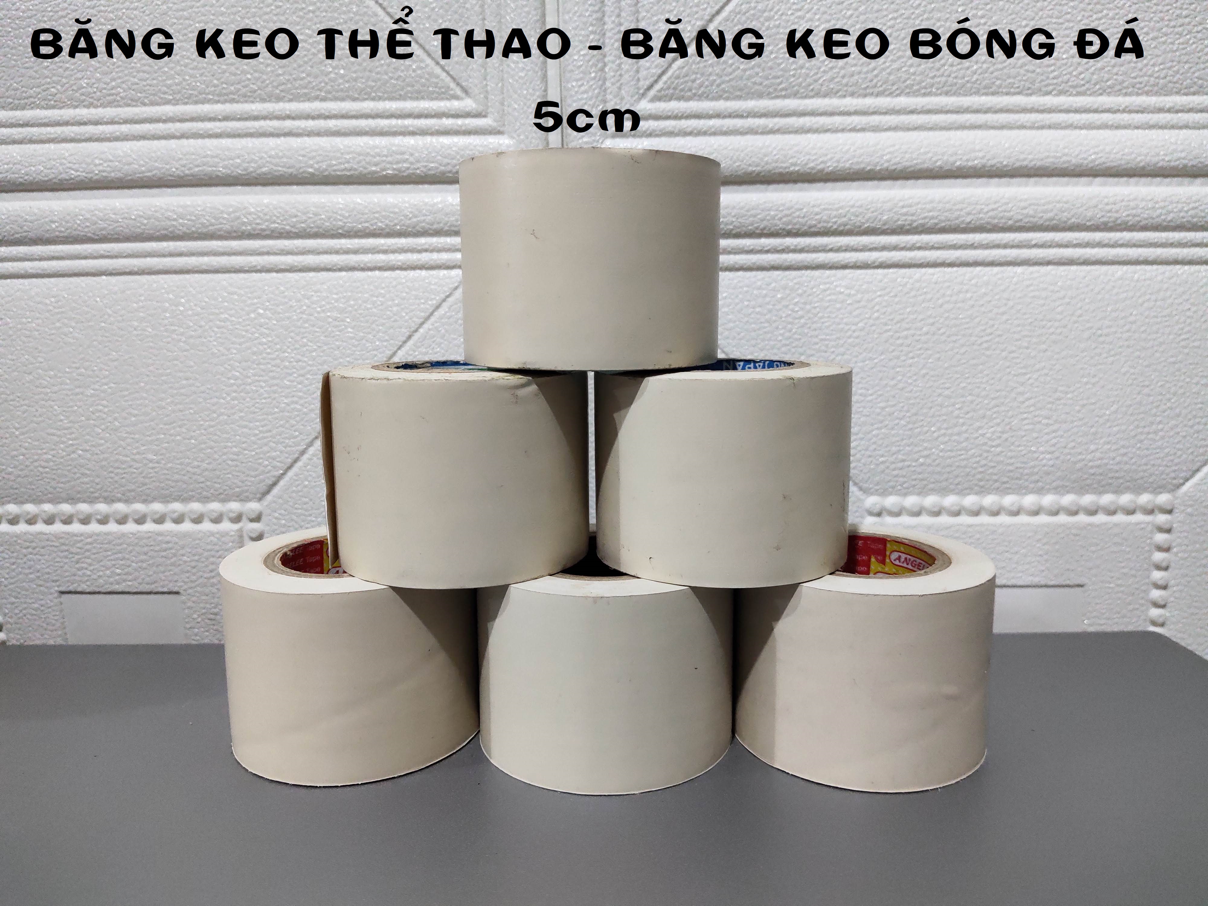 Băng Keo Bóng Đá - Băng Keo Quấn Cơ - Băng Keo Thể Thao Bản 5cm