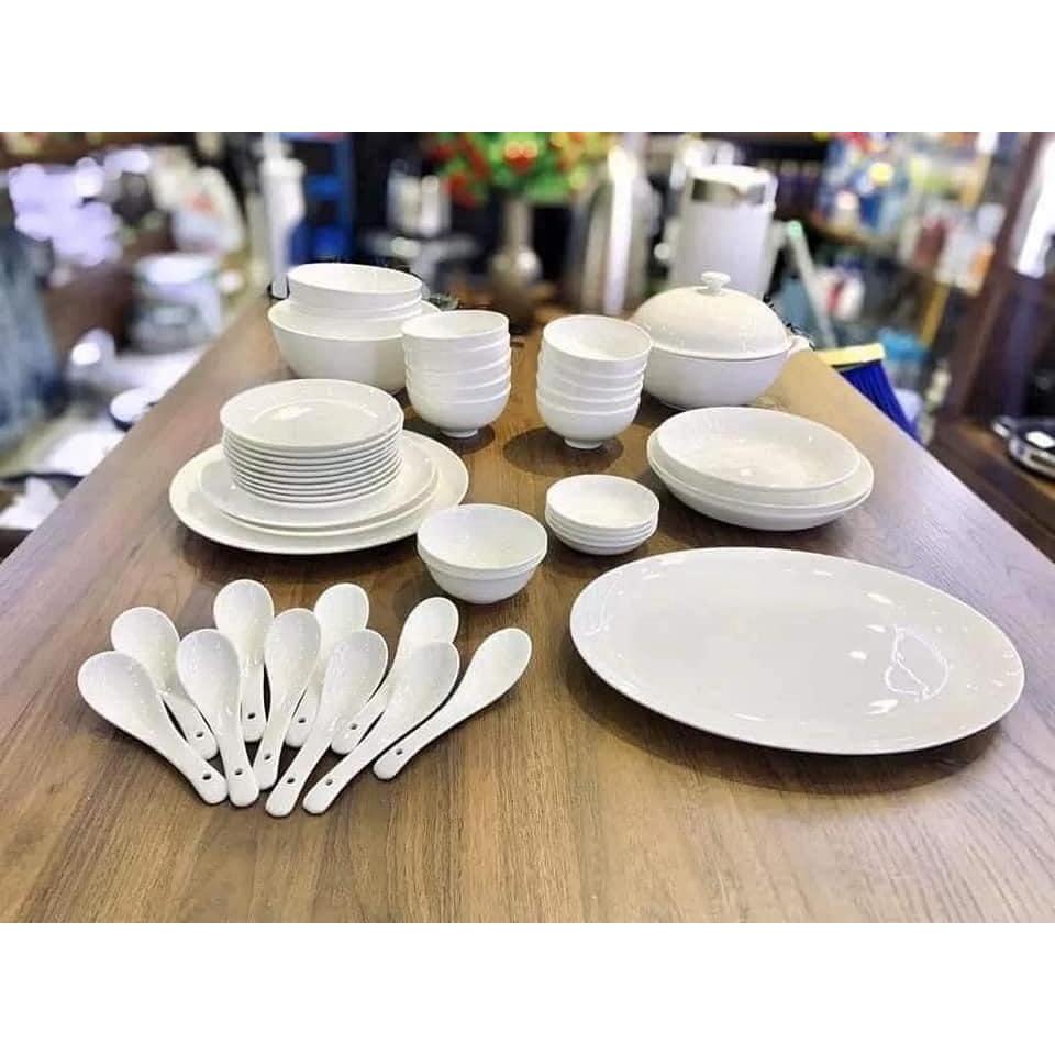 Set Bát Sứ Imperial 50 Món, Dùng An Toàn Với Máy Rửa Bát, Nhập Đức