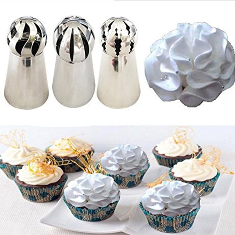 Đui bắt bông kem cupcake 3D 6092 miệng răng cưa