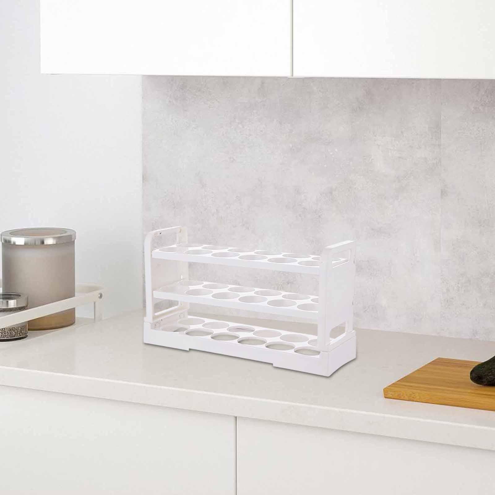 3Pcs Multi Layer Egg Storage Box Dispenser Egg Holder Egg