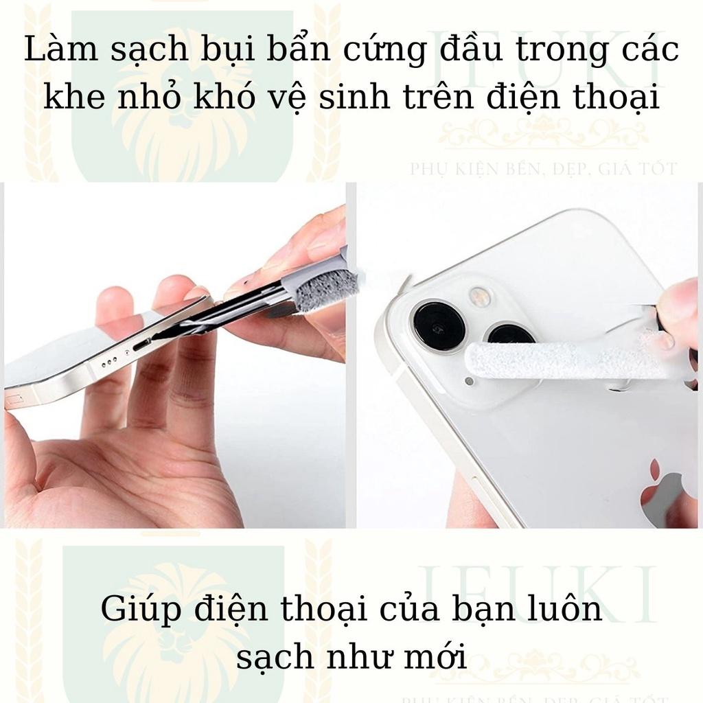 Bộ vệ sinh bàn phím máy tính , vệ sinh tai nghe - dụng cụ làm sạch điện thoại