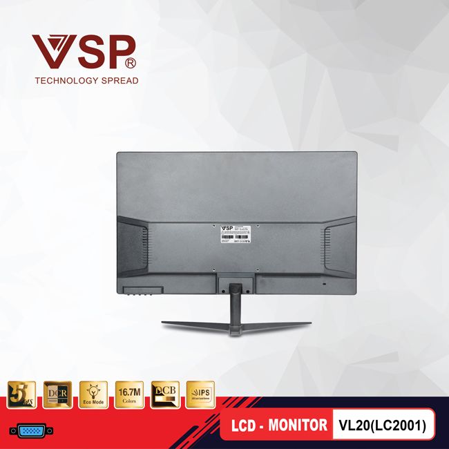 Màn hình LCD 20” VSP VL20 (LC2001) LED Monitor - Hàng chính hãng