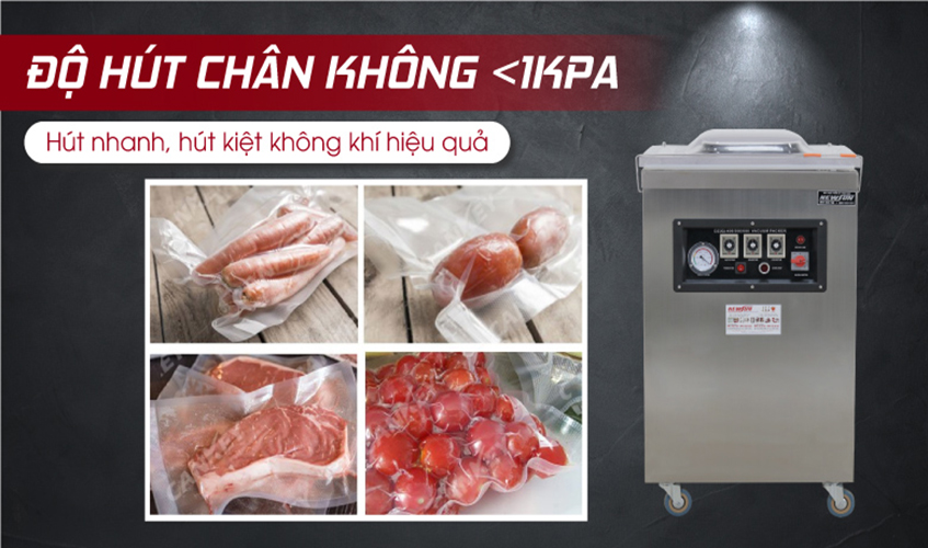 Máy Hút Chân Không, Đóng Gói Thực Phẩm Công Nghiệp 1 Buồng DZ 600 NEWSUN - Đóng Gói Số Lượng Lớn - Hàng Chính Hãng