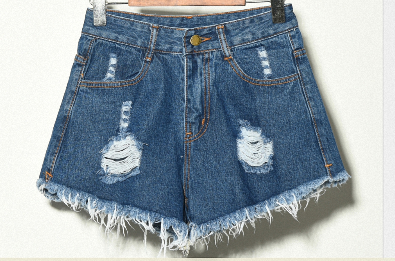 Quần short nữ cạp cao phong cạp phong cách gợi cảm- B35
