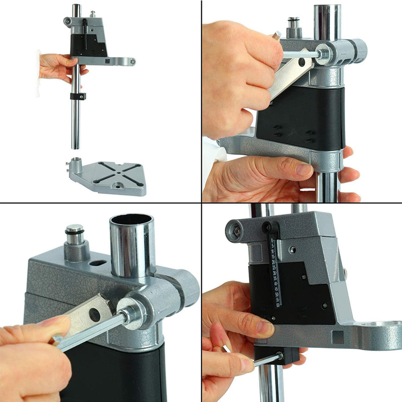 Adjustable Drill Press Stand For Electric Drill Work Benches Drill Repair