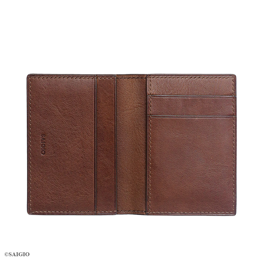 CITIZEN Business Card Holder, Ví Đựng Thẻ ATM Cao Cấp, Dành Cho Doanh Nhân, Thiết Kế Hiện Đại - Sang Trọng, Chất Liệu Da Bò Vachetta Thuộc Thảo Mộc, Nhập Khẩu Từ Châu Âu, Hoàn Thiện Tỉ Mỉ - Tinh Tế Từng Chi Tiết - Hàng Chính Hãng SAIGIO  - 3