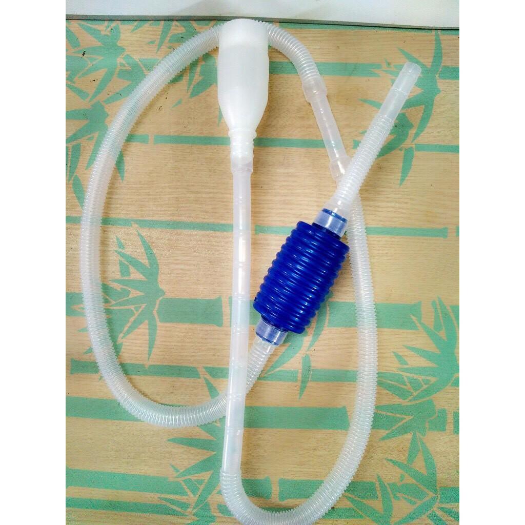 Bơm tay thay nước bể cá, Dụng cụ Bơm tay để hút đáy thay nước cho bể cá tiện lợi