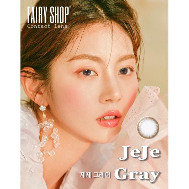 Kính Áp Tròng JeJe Brown / Gray 14.0mm - FAIRY SHOP CONTACT LENS - độ cận 0 đến 6