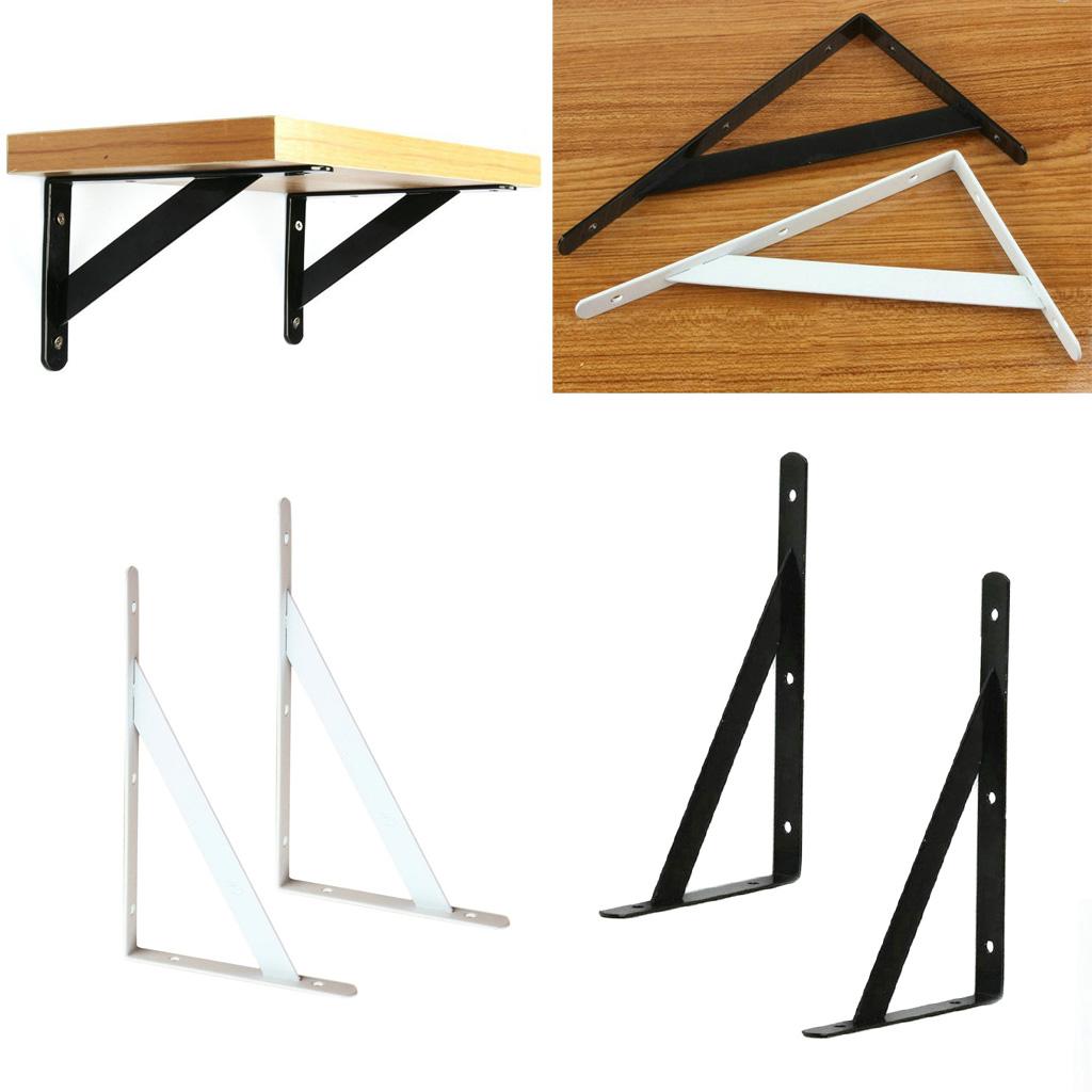 Set 2 Khung Chữ L Gắn Tường Bằng Sắt Đa Năng