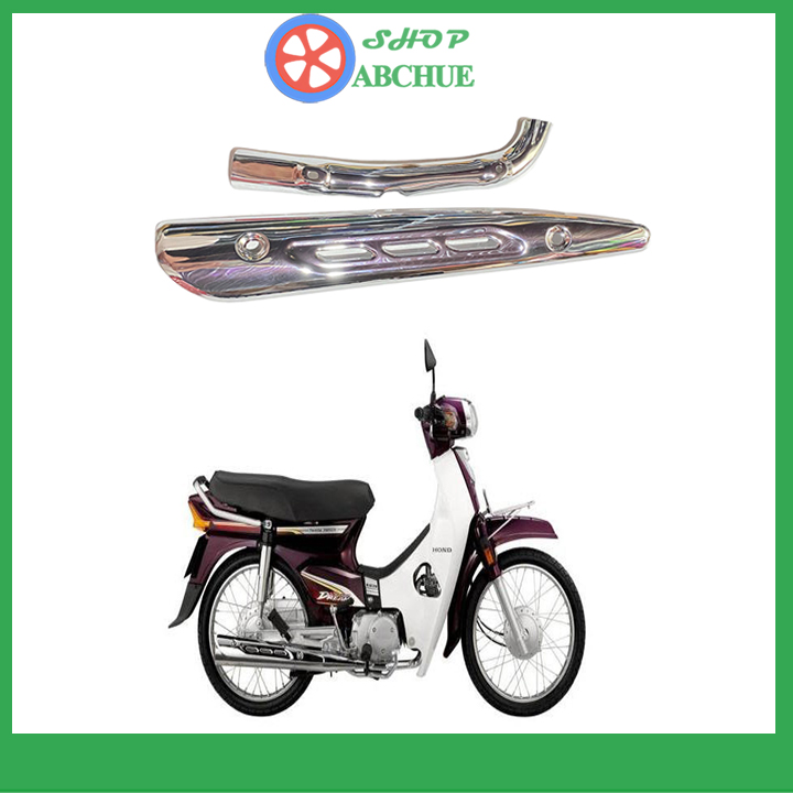 Ốp Bô, Ốp Cổ Bô Dream Chính Hãng Honda (Tấm Cách Nhiệt)