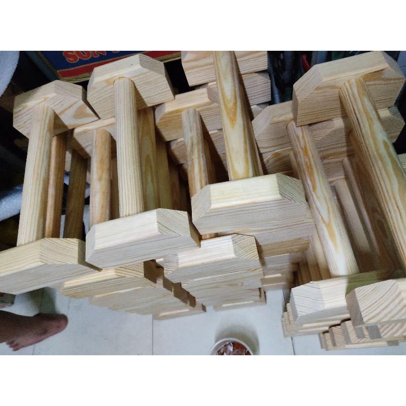 Dụng Cụ Hít Đất gỗ Parallettes hàng loại 1
