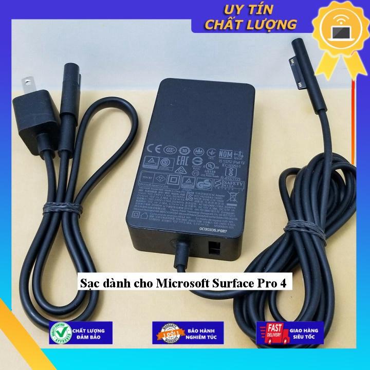 Sạc dùng cho Microsoft Surface Pro 4 - Hàng Nhập Khẩu New Seal