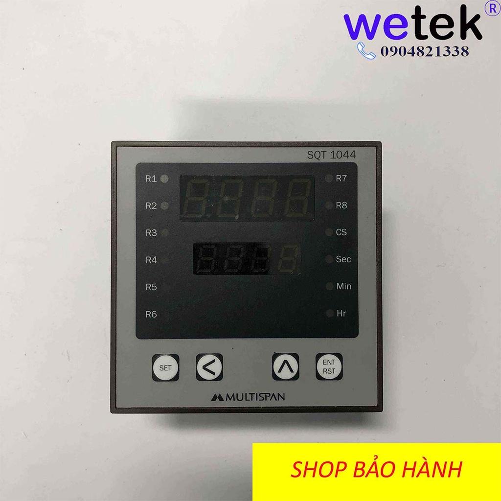 Mutispan SQT-1044 timer đa kênh lập trình tuần tự, kiểu số, dải siêu rộng, lắp mặt tủ