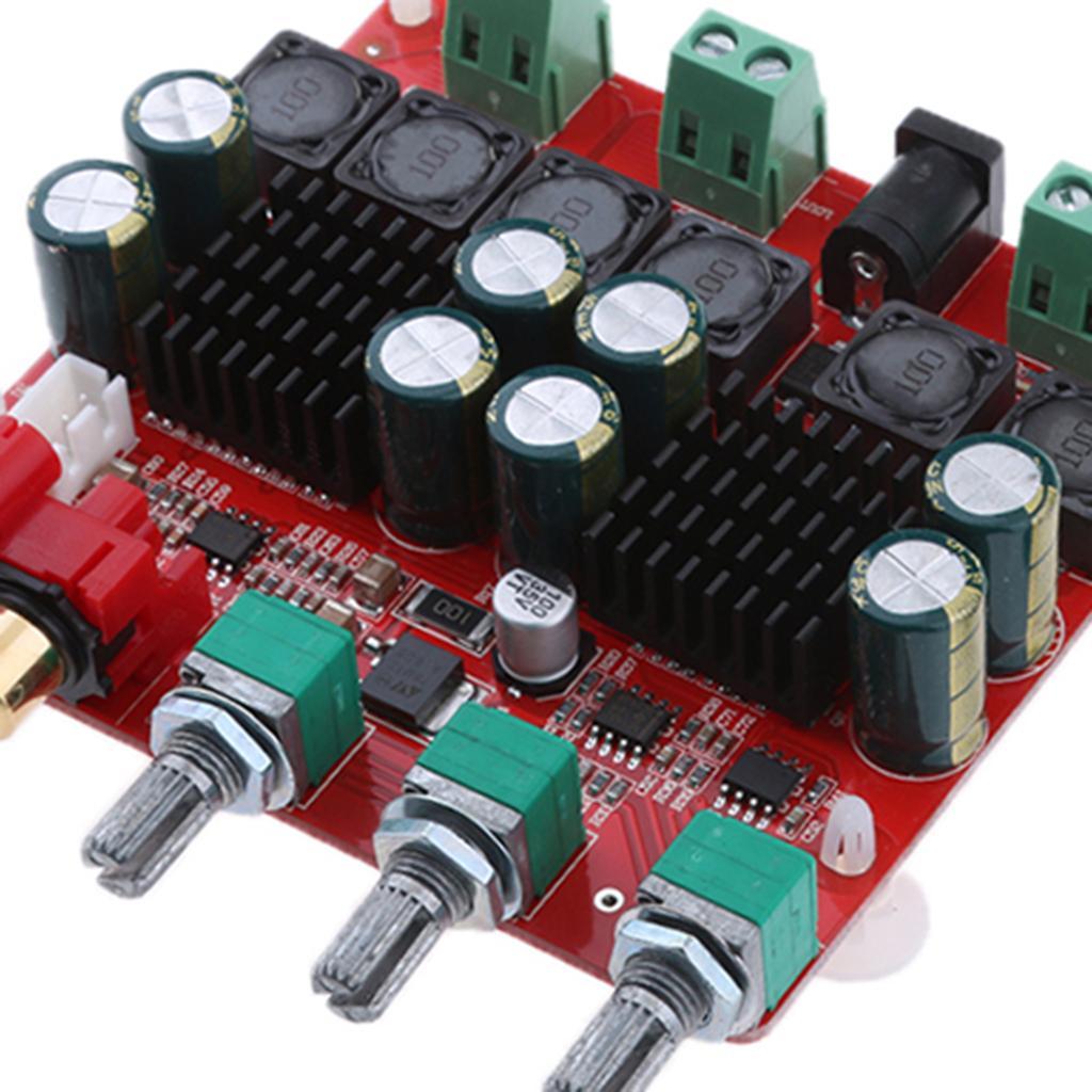 Dual Channel Stereo Digital Amplifier Board -26V Power Amp 2x50W Output