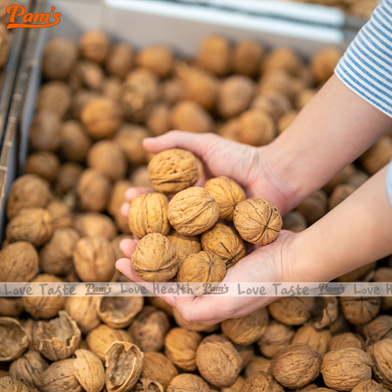 COMBO Chăm Sóc Tim Mạch - Hạt Óc Chó Chile + Hạnh Nhân Rang Bơ + Hạt Dẻ Cười Pam's