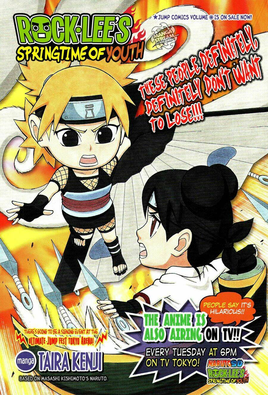 cửu vĩ hồ ly ngoại truyện rock lee chapter 15 1