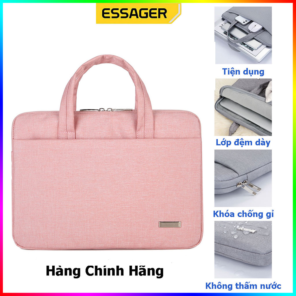 Cặp Đựng Laptop ESSAGER T113, Cặp Tài Liệu, Túi Chống Sốc Cầm Tay Laptop, Túi Bảo Vệ Máy Tính - Hàng Chính Hãng