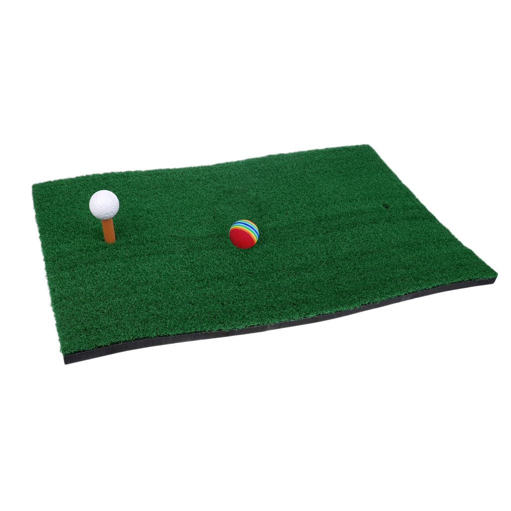 Home Backyard Golf Mat Golf Training Hitting Pad Golf Practice Mat Green