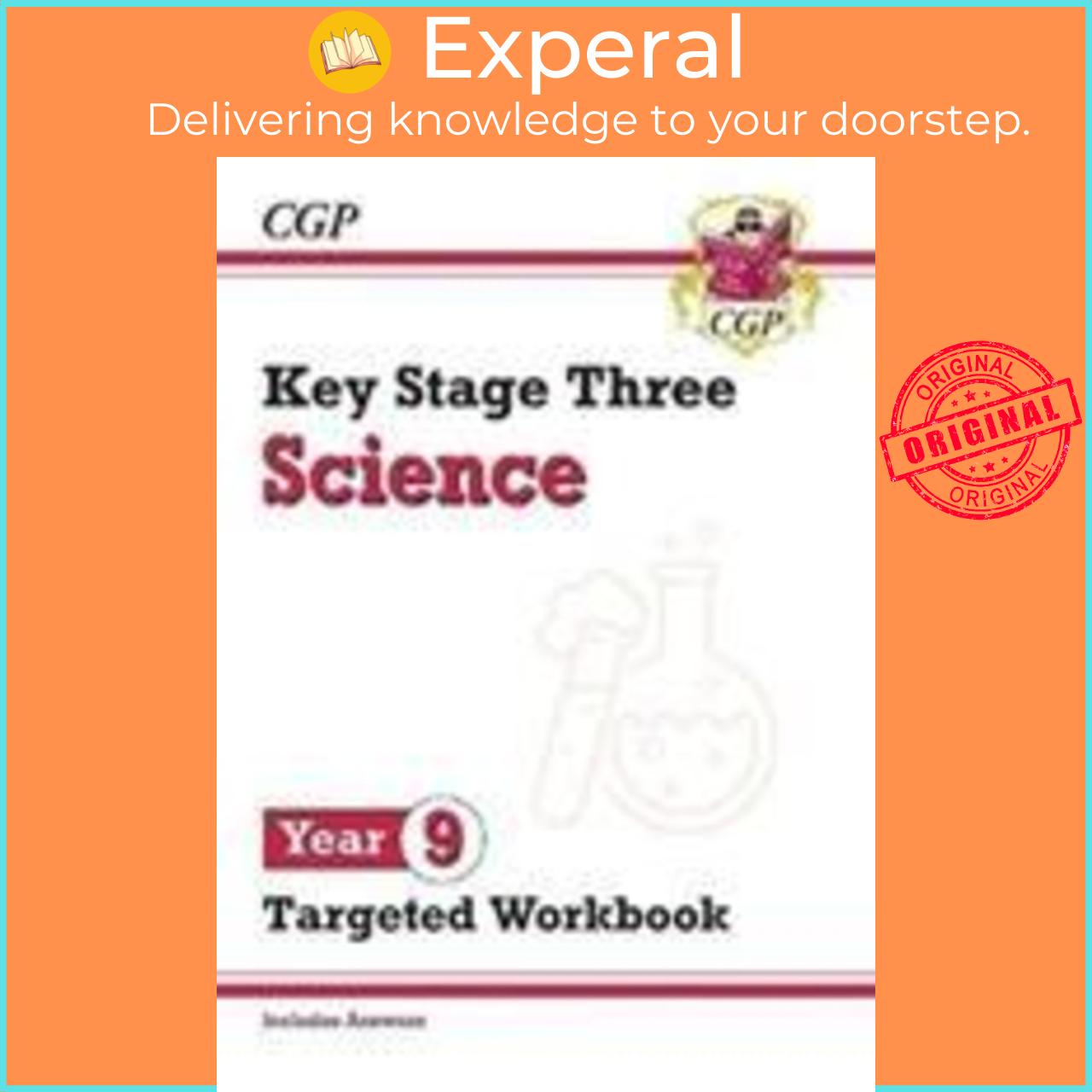 Sách - KS3 Science Year 9 Targeted Workbook (with answers) by CGP Books (UK edition, paperback)
