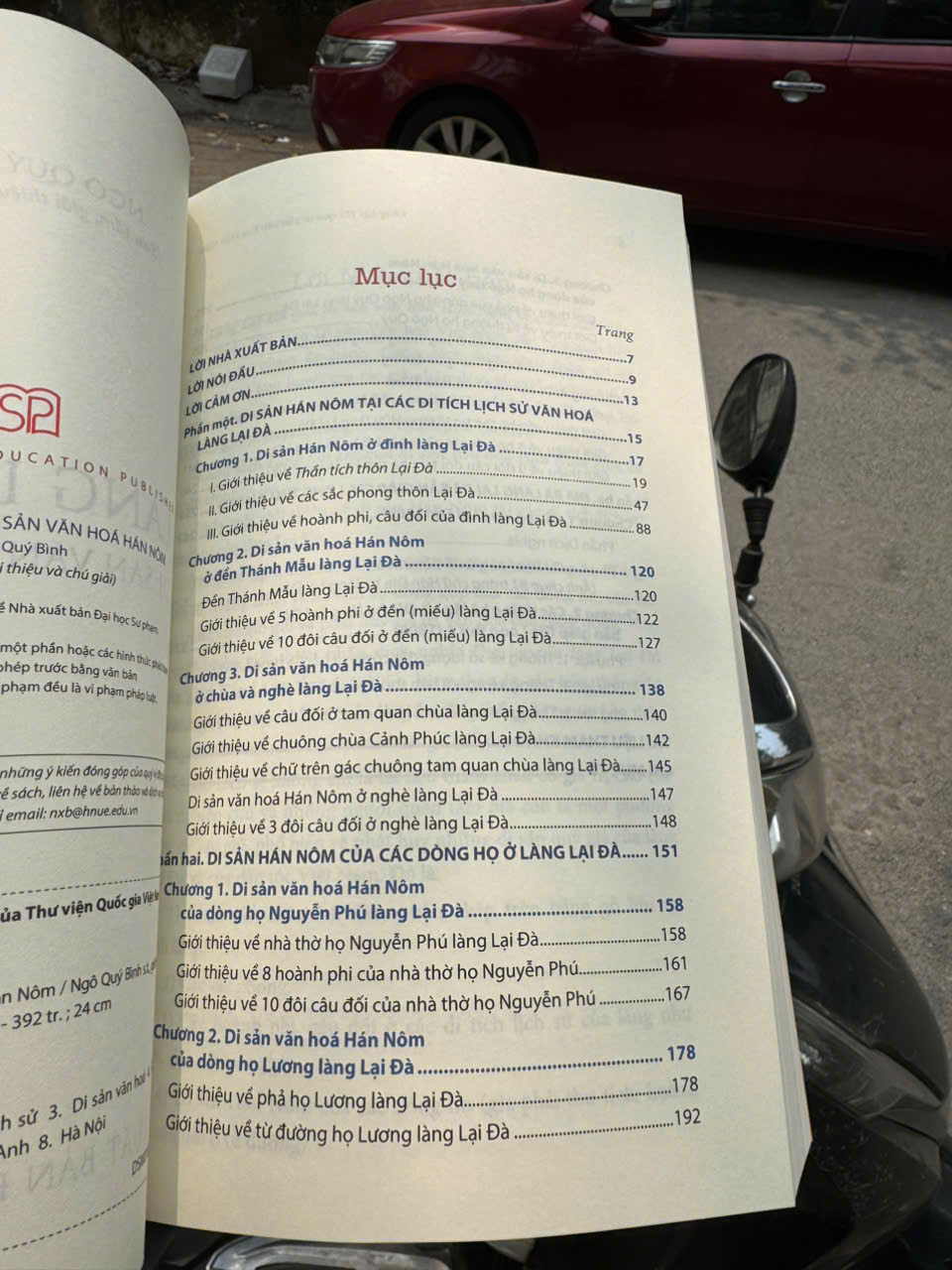 LÀNG LẠI ĐÀ QUA DI SẢN VĂN HOÁ HÁN NÔM - Ngô Quý Bình - NXB Đại học Sư phạm