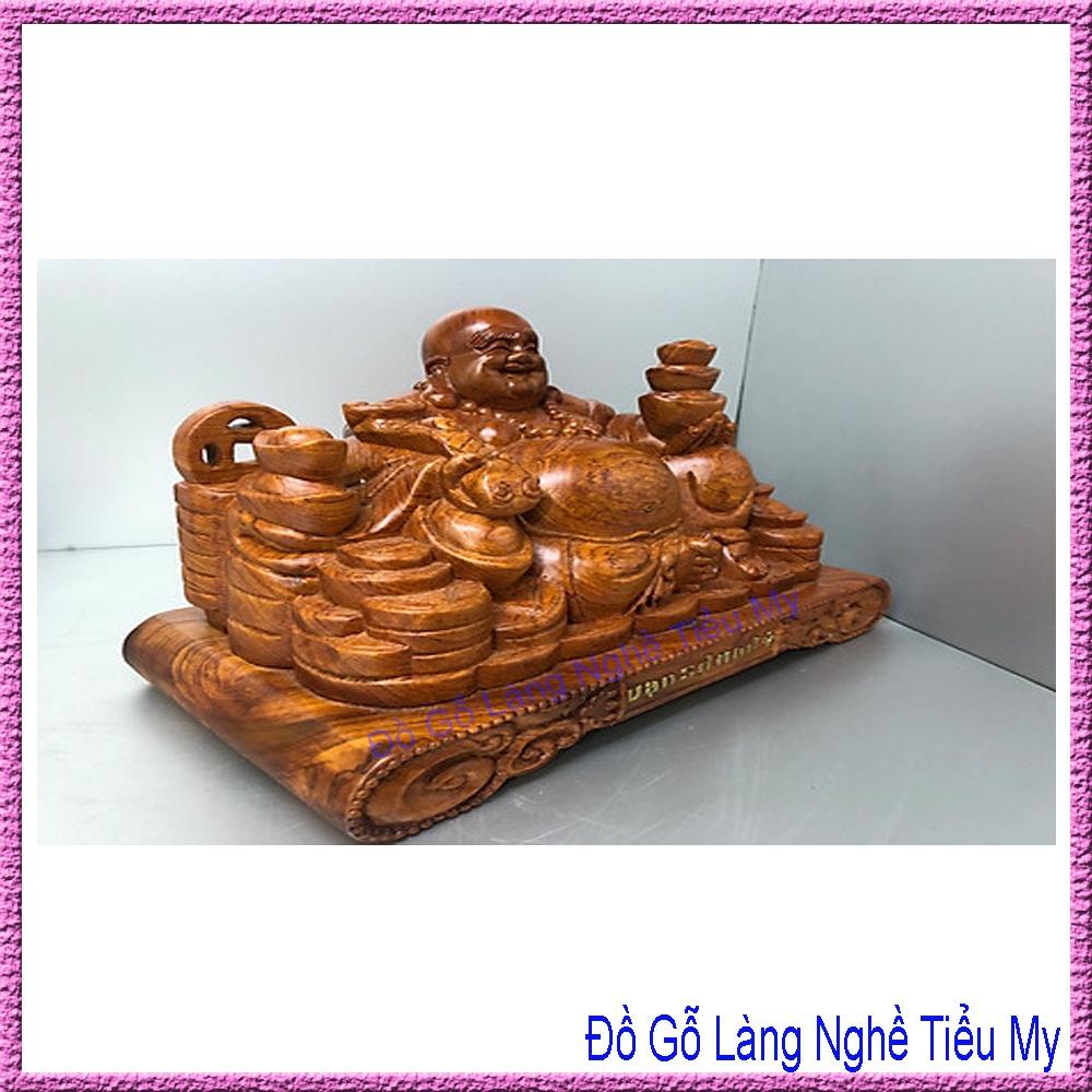 Tượng Di Lặc gỗ hương vạn sự như ý