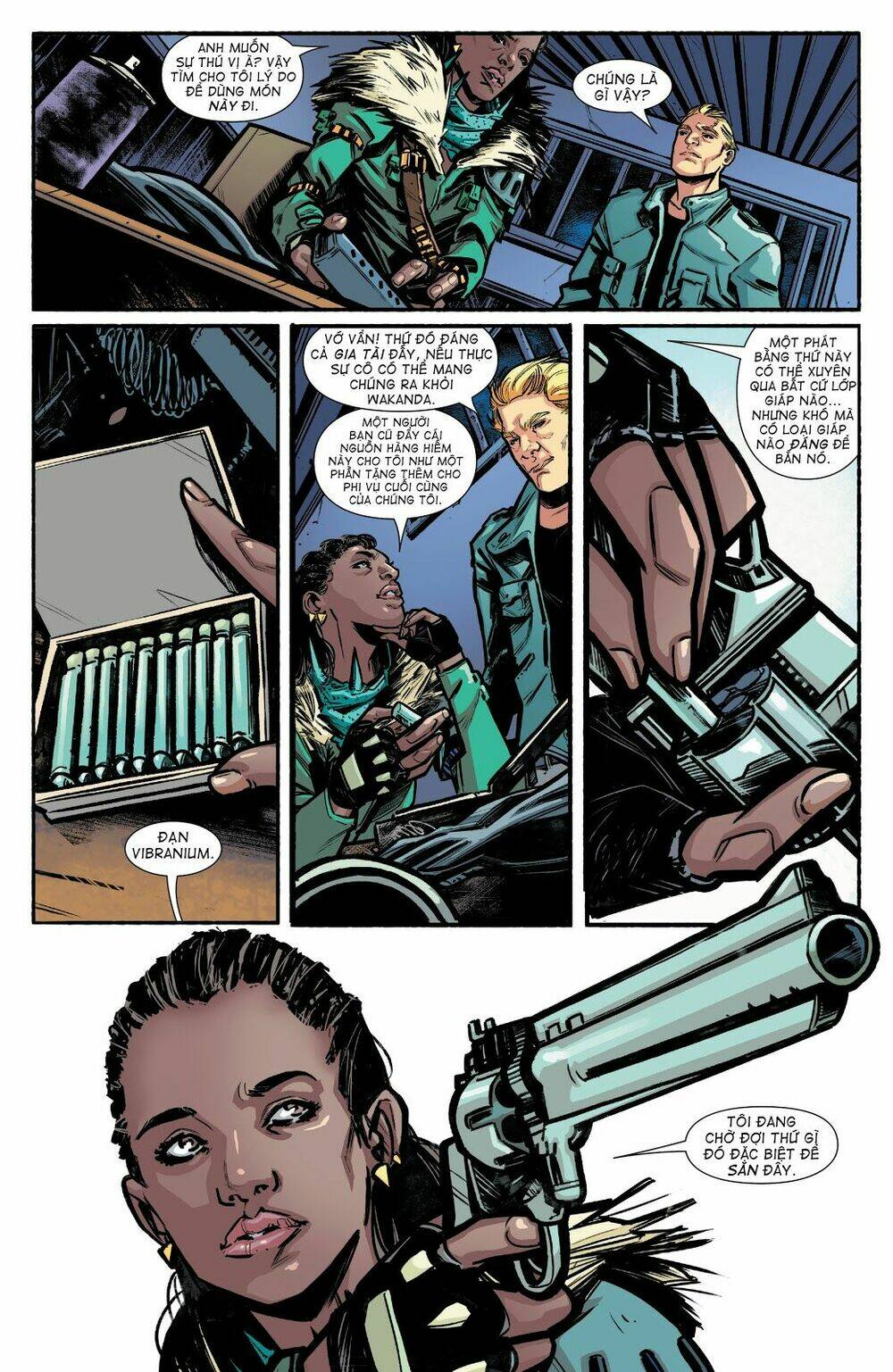 marvel's black panther prelude - hoàng đế báo đen tiền dẫn chapter 1 12