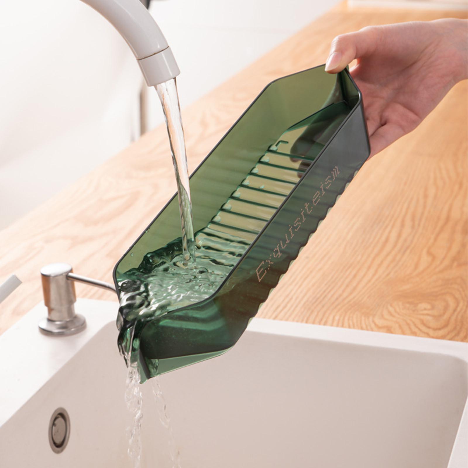 Creative Chopsticks Storage Box Tableware Drainable Punch-free Kitchen Tools