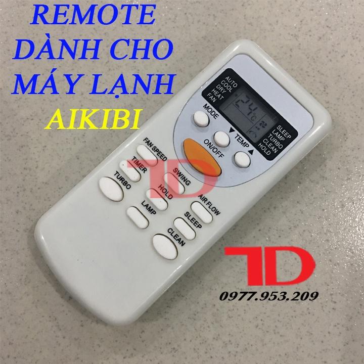 Remote Máy Lạnh, Điều Khiển Dành Cho Máy Lạnh AIKIBI