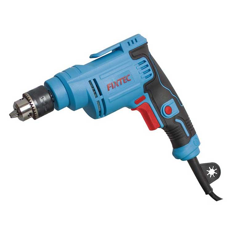 Máy khoan điện cầm tay FIXTEC FED40010 có đảo chiều, đầu kẹp 10mm