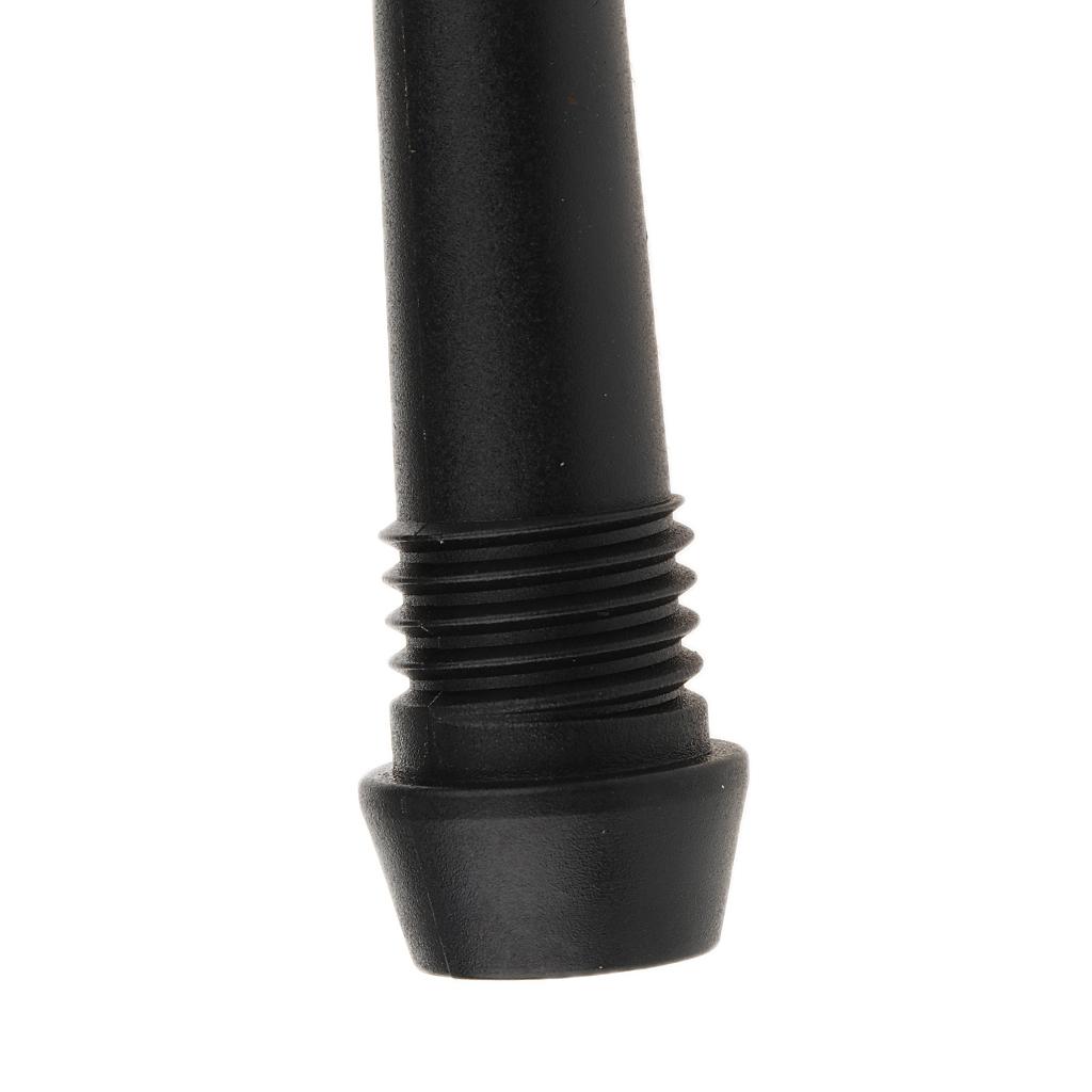 4 Pieces Portable Hiking Alpenstock Rod Tip Stick Parts for Walking Stick