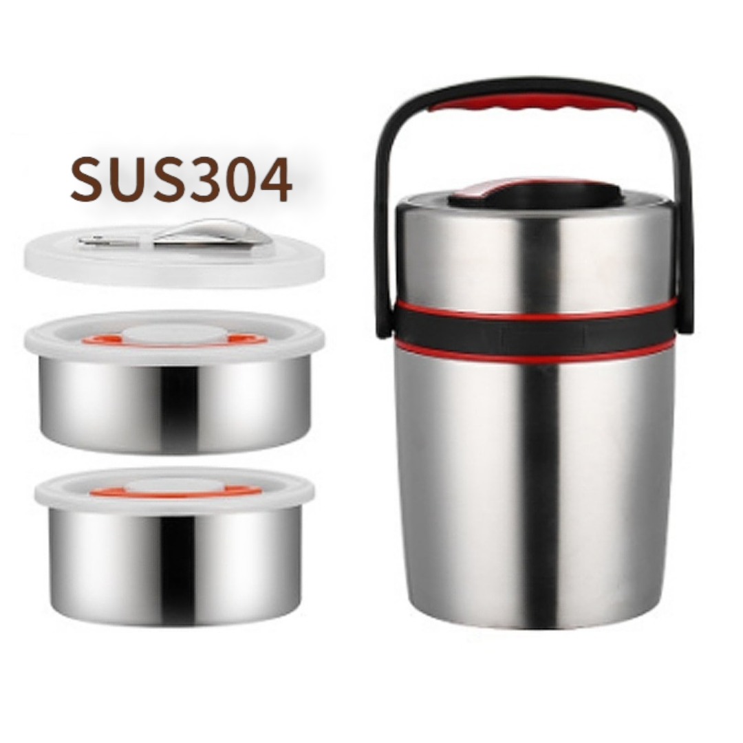 CẶP LỒNG, CAMEN GIỮ NHIỆT CAO CẤP INOX 304 DUNG TÍCH 2.0L HÀNG SIÊU ĐẸP XD 011