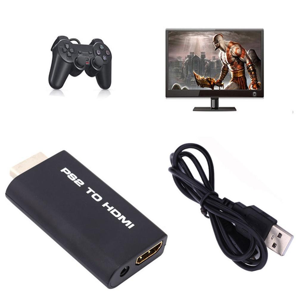 Thiết bị chuyển đổi PS2 sang HDMI tích hợp cổng ra âm thanh 3.5mm