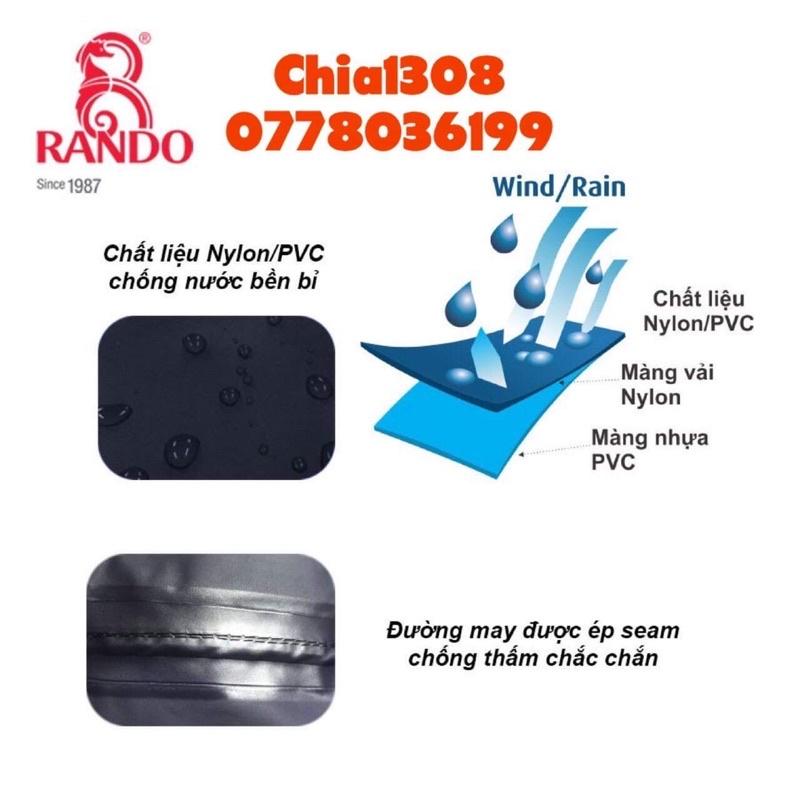 Áo mưa bộ hai lớp Rando 2 công dụng