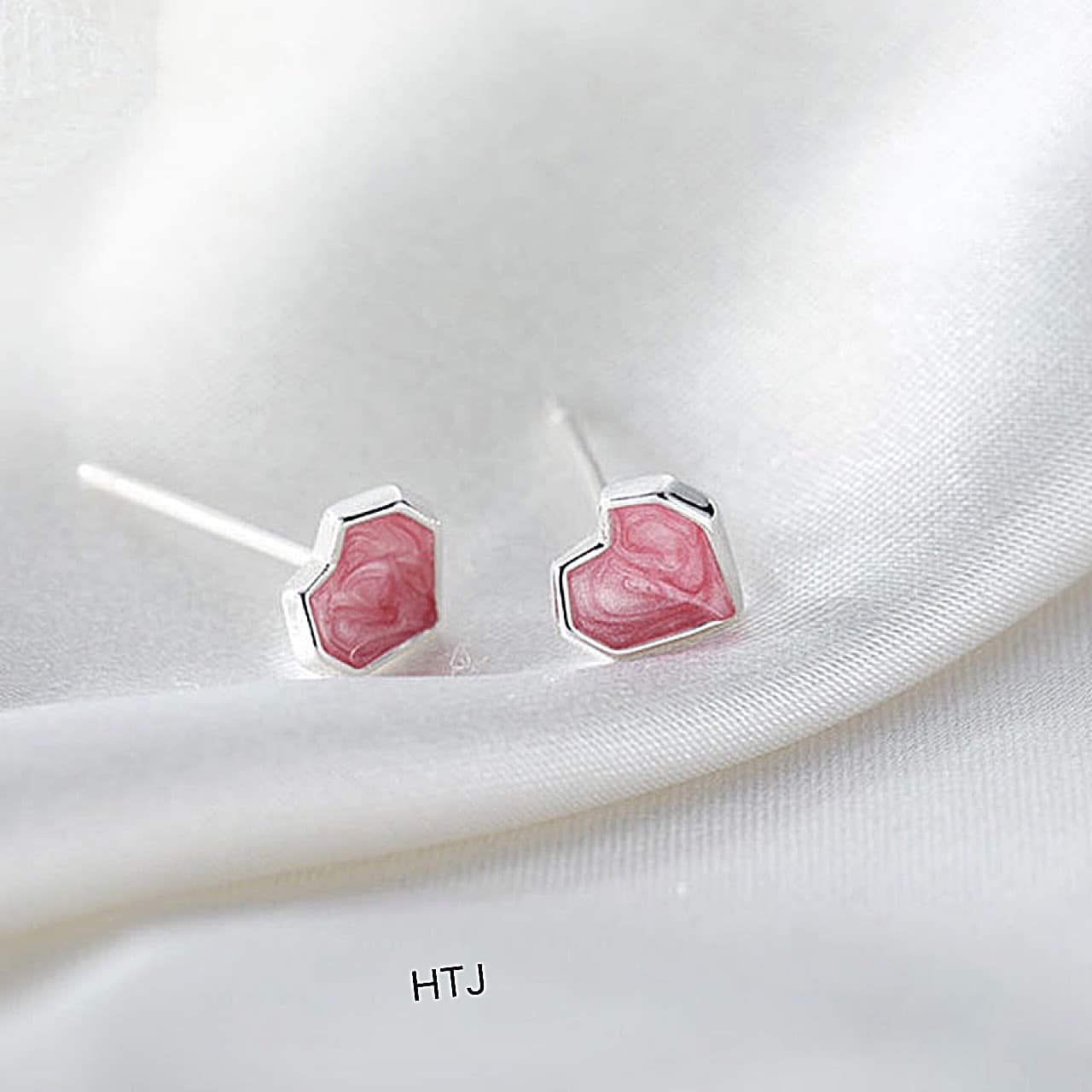 Bông tai bạc thời trang chất liệu bạc s925 MS58b