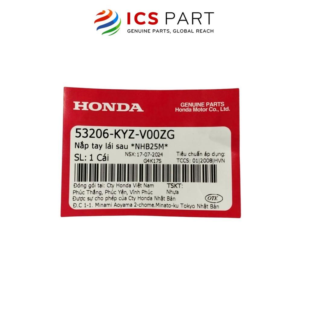 Nắp Sau Tay Lái (Nhựa Gáy) HONDA Future 125, Future 125 Fi 2013-2015 Đen Nhb25M (53206KYZV00ZG)