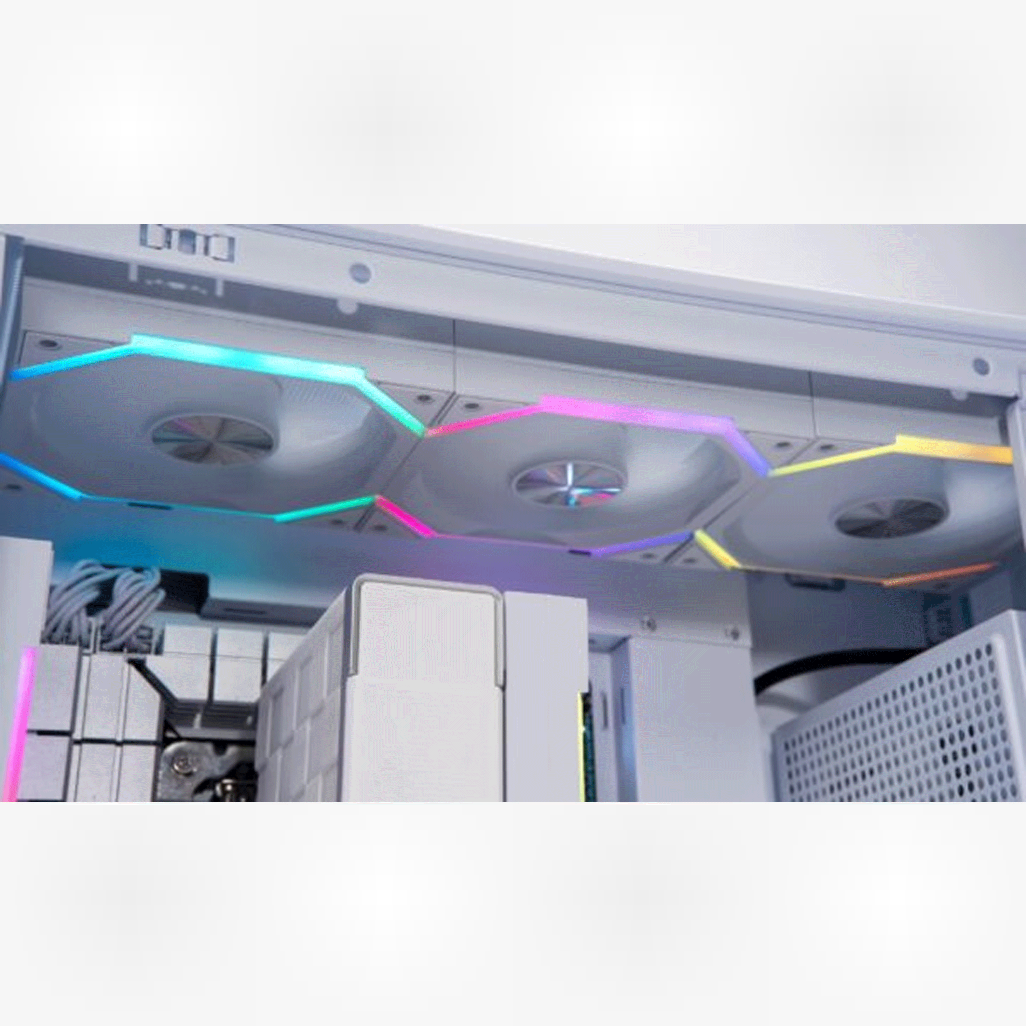 Quạt Tản Nhiệt Fan Case Leopard Galaxy ARGB Sync Main Trắng – Hàng Chính Hãng